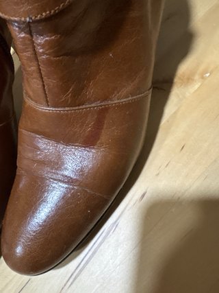 Botines de piel mujer marrones