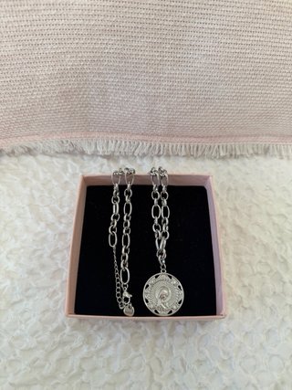 Collar Virgen Niña Plata