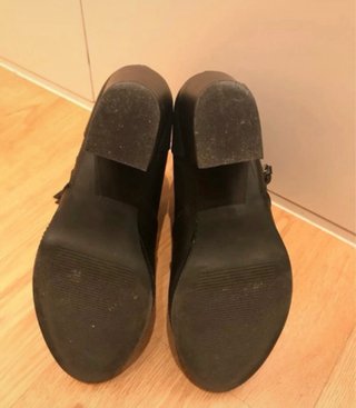 Botines H&M Negros Tacón