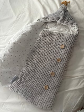 Saco capazo Jane gris