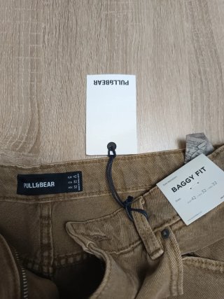 Bermudas Pull&Bear Marrones Nuevas