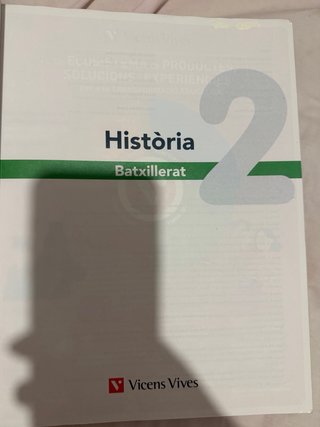 Libro de historia de España 2do Bachi