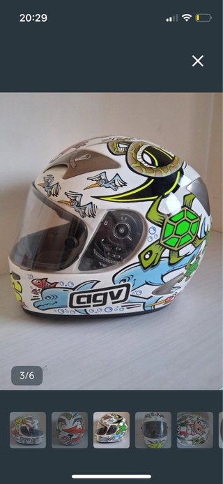 Casco AGV Edición Limitada Zoo Valentino Rossi