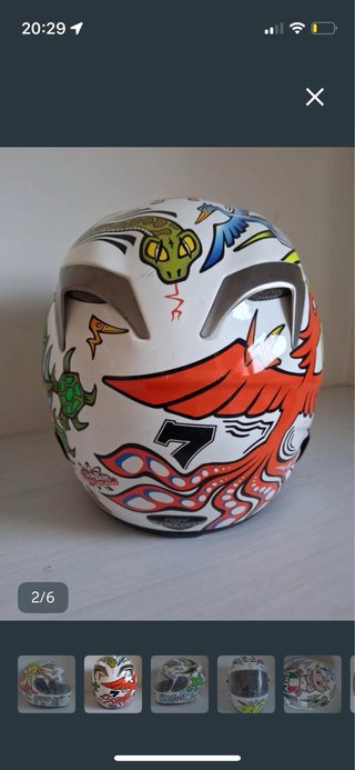 Casco AGV Edición Limitada Zoo Valentino Rossi
