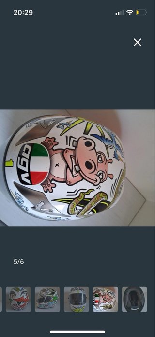 Casco AGV Edición Limitada Zoo Valentino Rossi