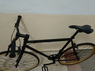 Bicicleta Fixie Negra