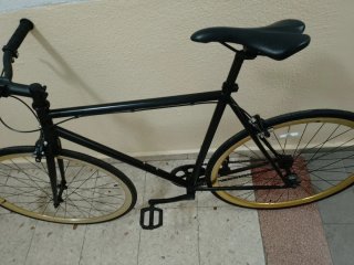Bicicleta Fixie Negra