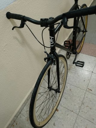 Bicicleta Fixie Negra