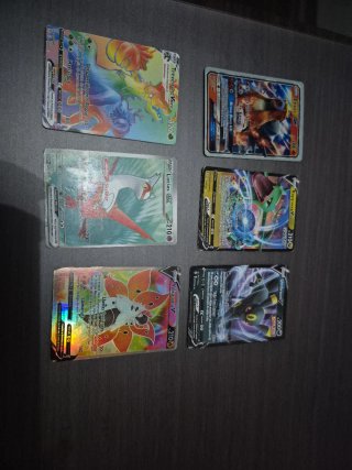 Lote Cartas Pokémon V, VMAX y GX