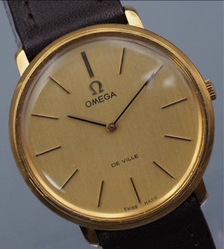Omega De Ville 1960/70 mecánico cuerda Manual.