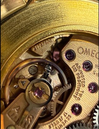 Omega De Ville 1960/70 mecánico cuerda Manual.