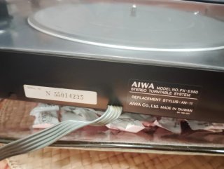 Tocadiscos Aiwa