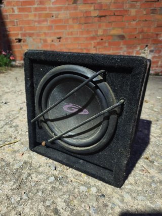 Subwoofer Alpine SBG-844BR Negro