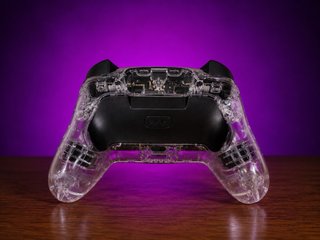 Mando Pro Nintendo Switch Transparente