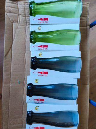 Bicchieri Coca-Cola McDonald's 125 Anni