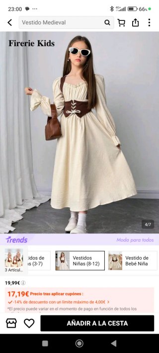 ¡¡Nuevo sin estrenar Vestido talla 10 años