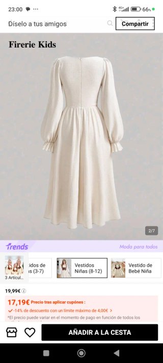¡¡Nuevo sin estrenar Vestido talla 10 años