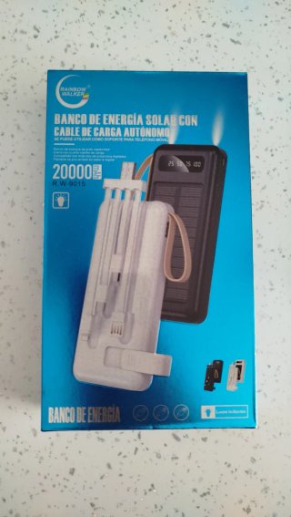 Batería Solar Portátil Multi-conexión