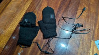 Guantes USB Calefactables