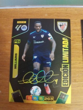 Edición Limitada Williams Panini