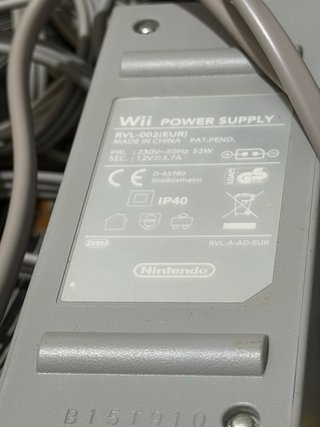 Nintendo Wii Original Completa + Wii Play + Mando