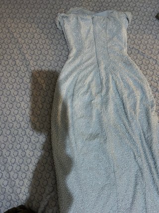 Vestido Oh Polly Azul Brillante talla S