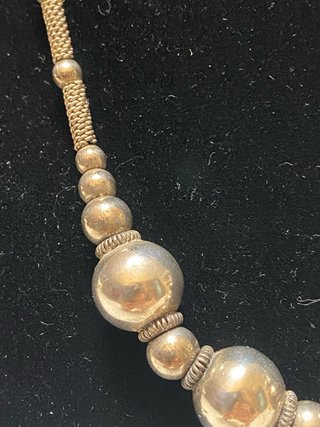 Collar Plata 925 Bolas