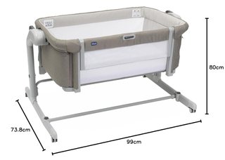 Chicco Next2Me Magic EVO culla colecho beige