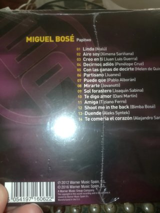 Varios CD Miguel Bosé - Buen Estado