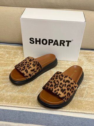 Ciabatte Shop Art leopardate n. 40