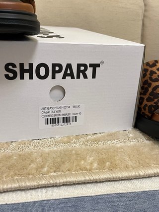 Ciabatte Shop Art leopardate n. 40