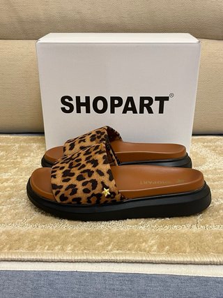 Ciabatte Shop Art leopardate n. 40