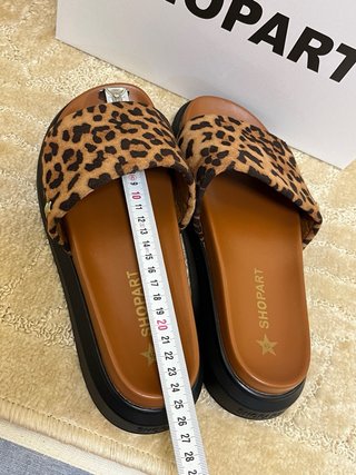 Ciabatte Shop Art leopardate n. 40