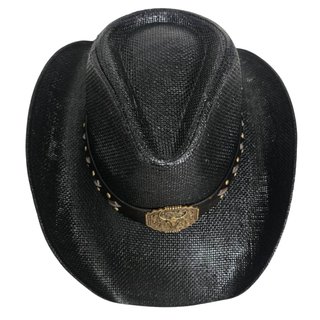 Sombrero Vaquero Talla Adulto 60CM Negro Western