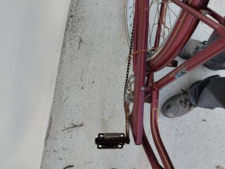 Bicicleta Clásica Roja