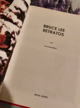 Bruce Lee retratos libro cine