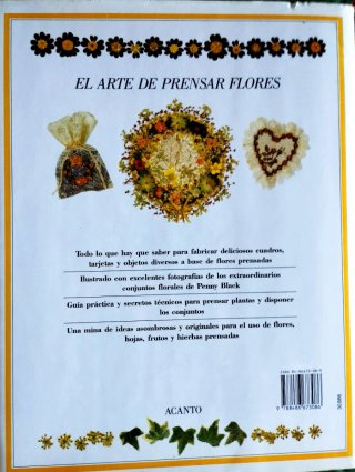 El arte de prensar flores