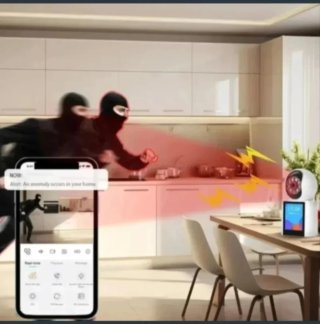 Cámara Seguridad WiFi 64GB Videollamada