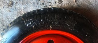 Rueda de repuesto Firestone 135/80/R14