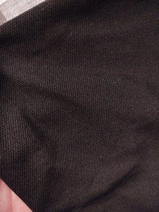 Falda tubo negra con cordones