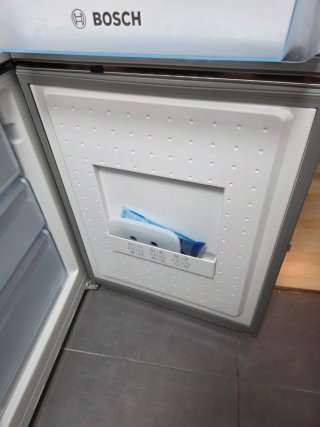 Nevera Combi Bosch Acero Inox Antihuellas 170cm