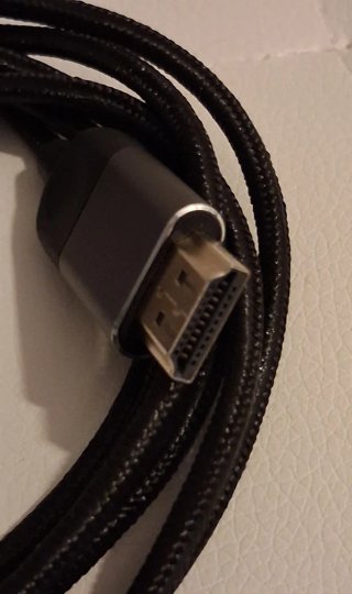 Cavo USB-C a DisplayPort Nero [1190]