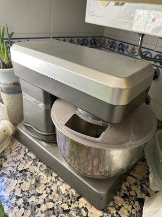 Batidora de repostería gris