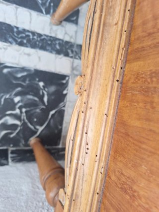 Aparador madera y metal 135x75. Último fin de sema