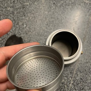 Cafetera Italiana Metal y Plástico