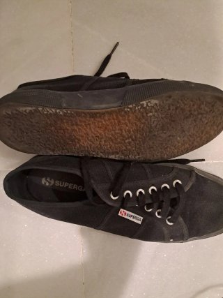 Zapatos Superga Negros
