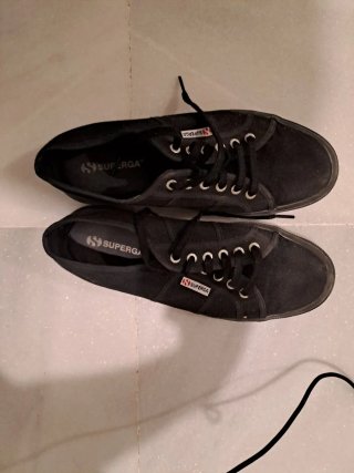 Zapatos Superga Negros