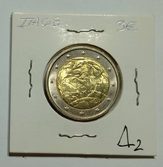 2€ Italia 2008 Derechos Humanos