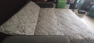 Sofá Cama 2 Plazas Gris