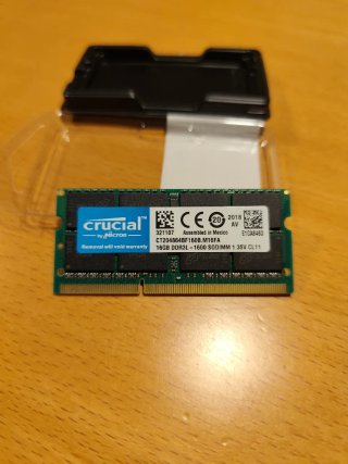 Crucial 16GB DDR3L SODIMM 1600MHz